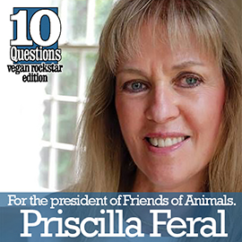 Our Vegan Roskstar Interview with Priscilla Feral