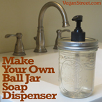 Make your Own Ball Jar Soap Dispenser