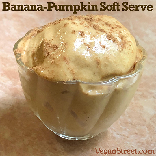 Banana Pumpkin Soft Serve