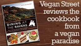 Vegan Street reviews te cookbook from a vegan paradise