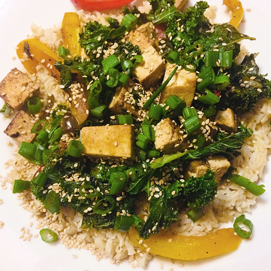 Kale Tofu!