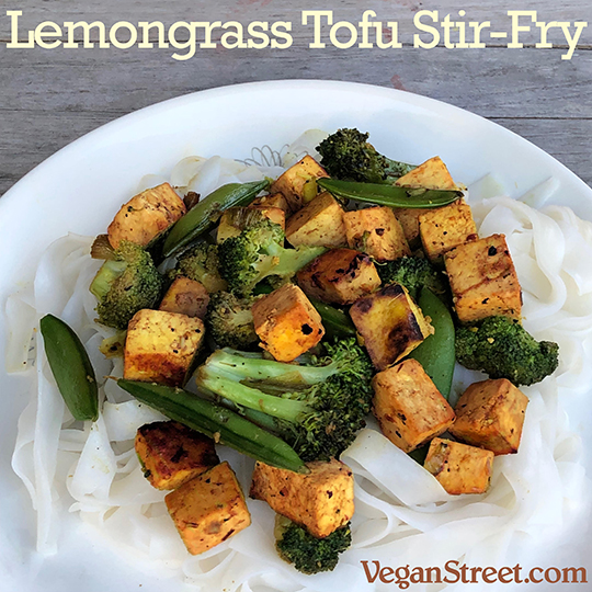 Lemongrass Tofu Stir-Fry