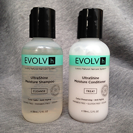 EVOLVh UltraShine Moisture Shampoo and Conditioner