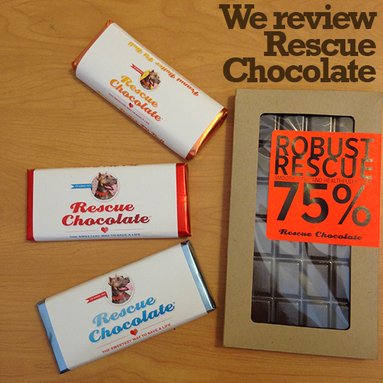 We review Rescue Chocolate