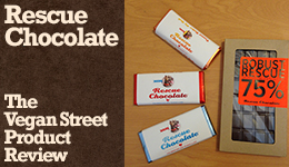 Rescue Chocolate: The Vegan Street Product Review