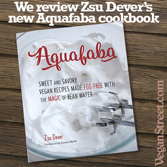 We review the Aquafaba cookbook from Zsu Dever