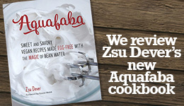 We review Zsu Dever's Aquafaba cookbook