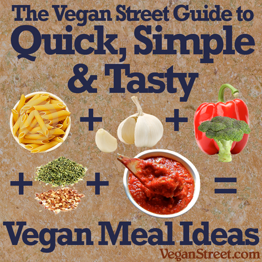 The Vegan Street Guide to Quick, Simple and Tasty Vegan Maeal Ideas