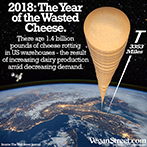 2018: The year of the wasted cheese.