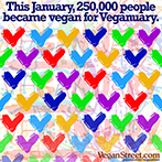 This January, 250,000 people became vegan for Veganuary.