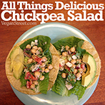 All Things Delicious Chickpea Salad