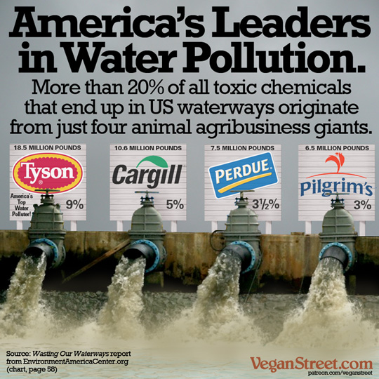 America's Leaders in Water Pollution.