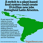 A switch to a plant-based food system could create...
