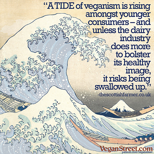 A tide of veganism is rising amongst younger consumers...