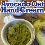 Avocado-Oat Hand Cream
