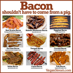 Bacon shouldn't have to come from a pig.
