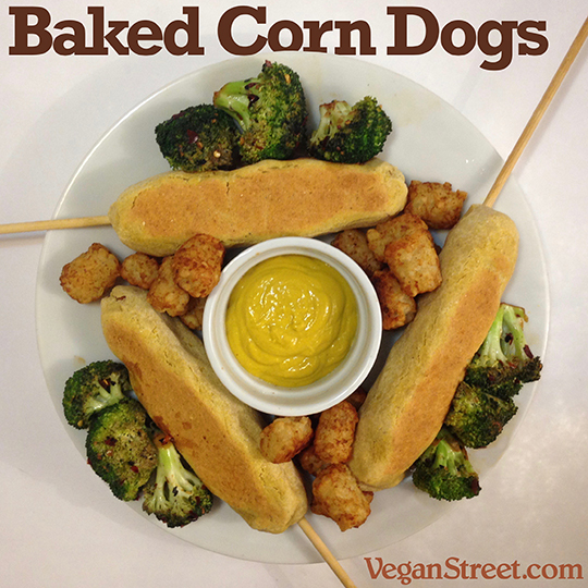 Baked Corn Dogs