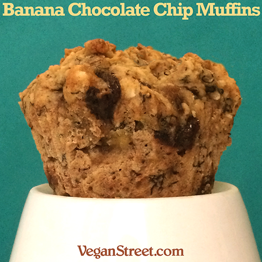 Banana Chocolate Chip Muffins