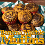 Banana Marble Muffins