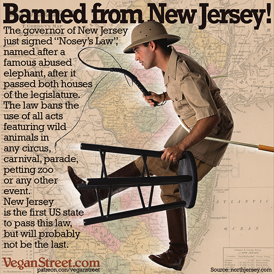 Banned from New Jersey.