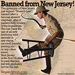 Banned from New Jersey!