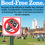 Beef-Free Zone.
