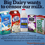 Big Dairy wants to censor our milk.