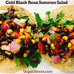 Cold Black Bean Summer Salad