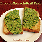 Broccoli-Spinach-Basil Pesto