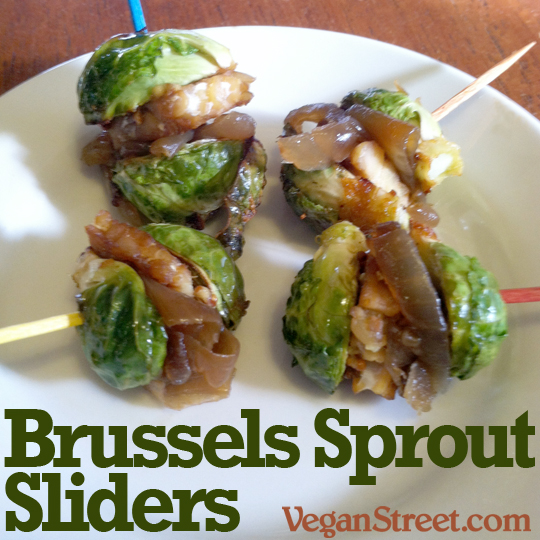 Brussels Sprout Sliders
