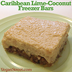 Caribben Lime-Coconut Freezer Bars