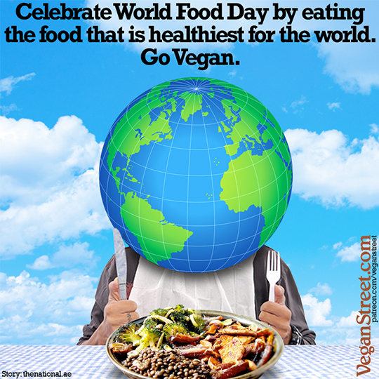 Celebrate Word Food Day by eating the food that's healthiest for the world.