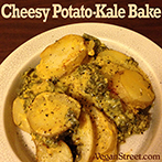 Cheesy Potato-Kale Bake
