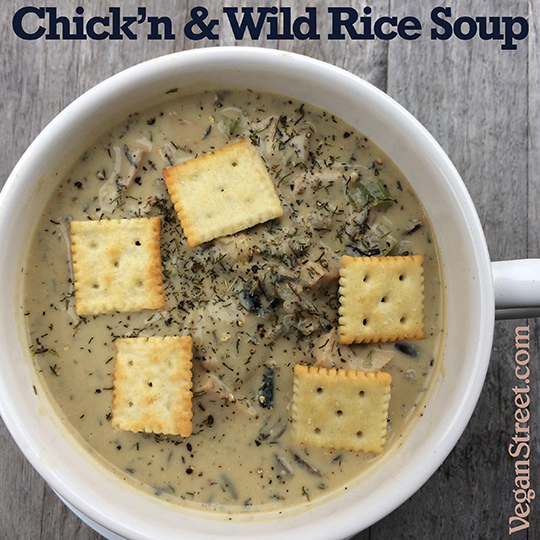 Chick'n & Wild Rice Soup