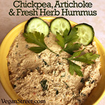 Chickpea, Artichoke & Fresh Herb Hummus