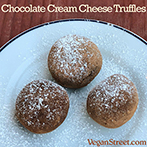 Chocolate Cream Cheese Truffles