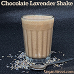 Chocolate Lavender Shake