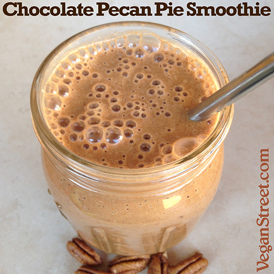 Chocolate Pecan Pie Smoothie