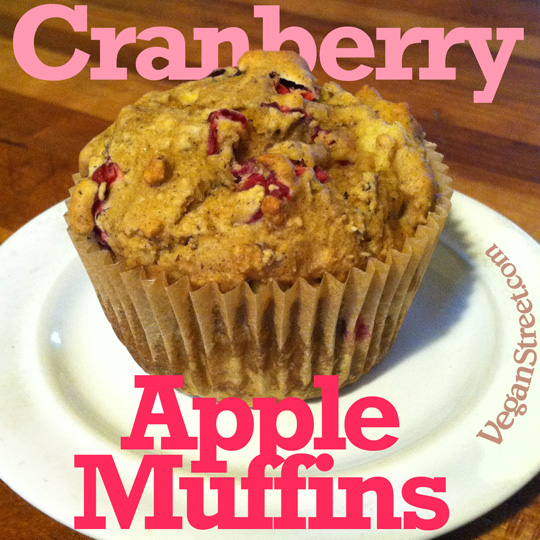 Cranberry Apple Muffins