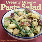 Creamy Green-y Pasta Salad