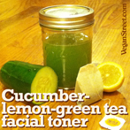 Cucumber-Lemon-Green Tea Facial Toner