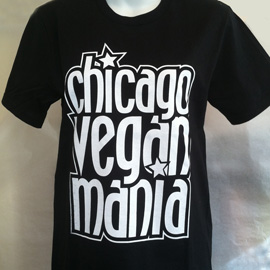 Chicago VeganMania tee