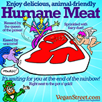 Enjoy delicious, animal-friendly humeane meat!