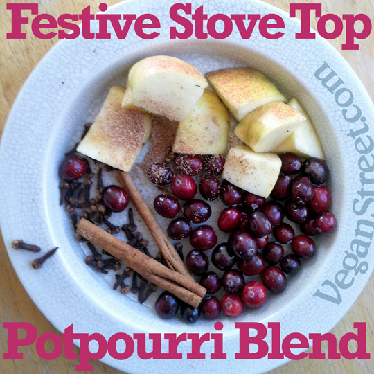 Festive Stove Top Potpourri Blend