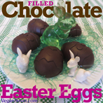 Filled Chocolate Easter Eggs