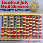 Fourth of July Fruit Skewers