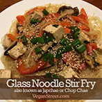 Glass Noodle Stir Fry