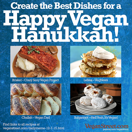 Create the Best Dishes for a Happy Vegan Hanukkah