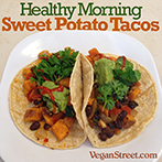 Healthy Morning Sweet Potato Tacos