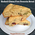 Herbed Gluten-Free Focaccia Bread